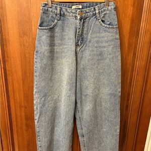 Classic Blue Denim Baggy straight Jeans